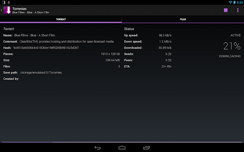 Torrentex - Torrent downloader