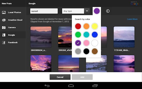 Adobe® Photoshop® Touch - screenshot thumbnail