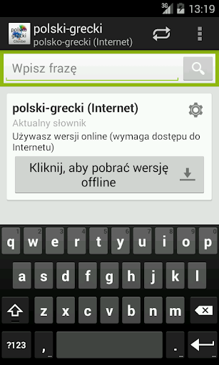 Polsko-Grecki słownik