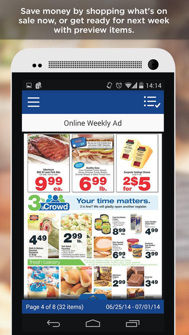 Albertsons Screen 3
