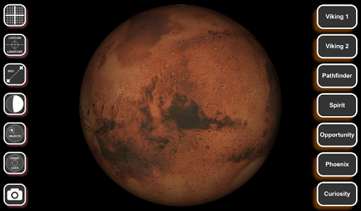 Mars Globe 3D