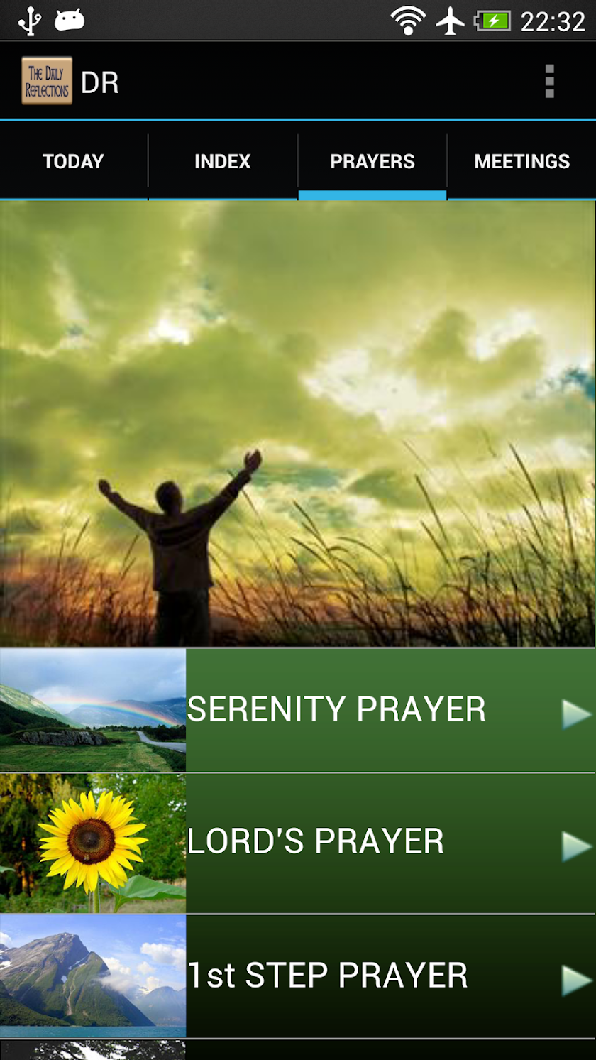 Daily Reflections Screen 2
