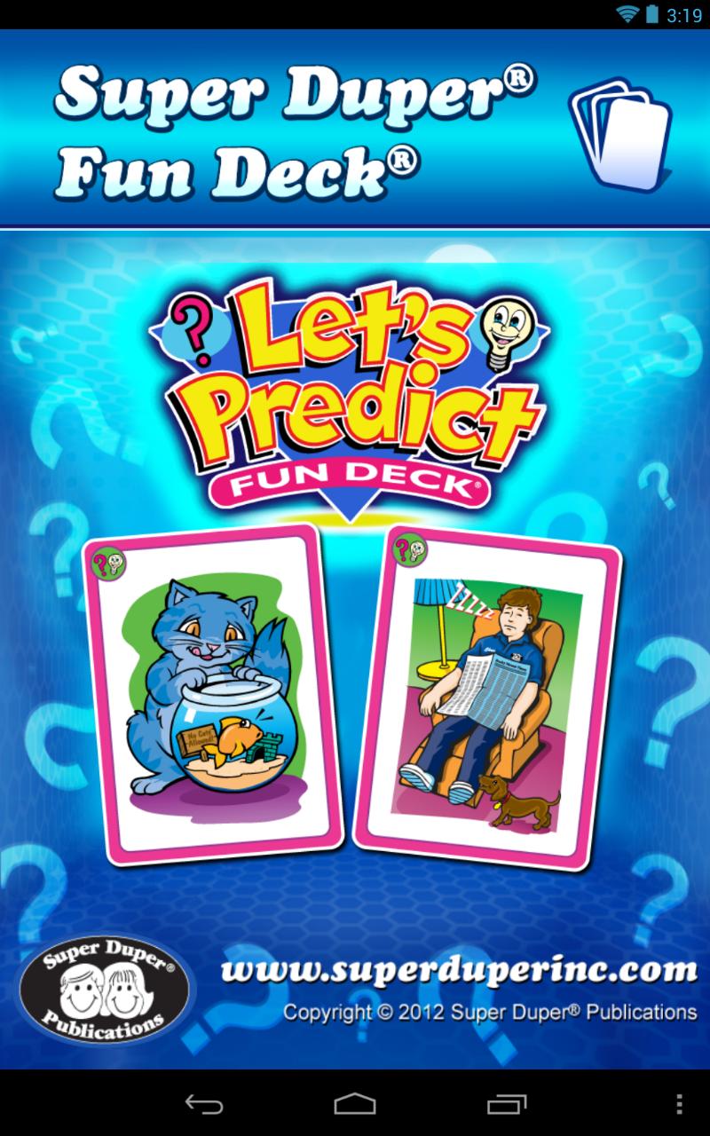 Lets Predict Fun Deck Screen 1