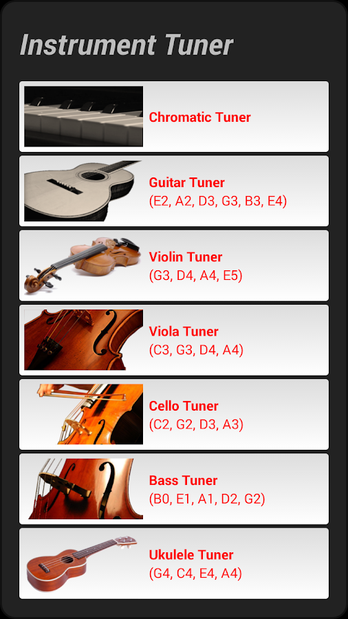 Instrument Tuner Android Apps on Google Play