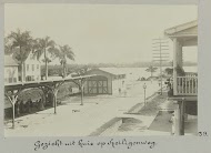 Gezicht uit huis op Heiligenweg