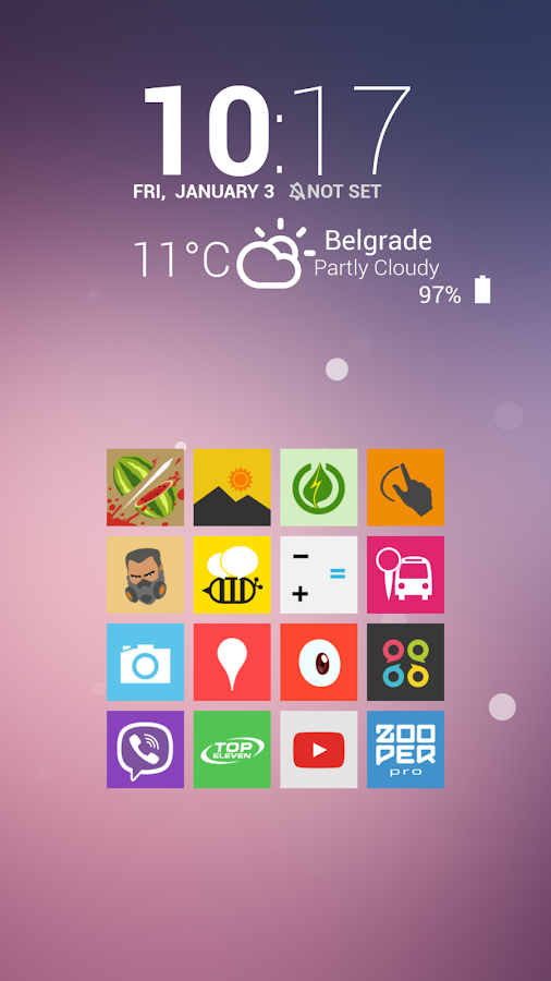 Rifon Apex/Nova/GO/ADW Theme - screenshot