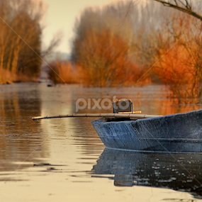 evening rest by Claudio Minghi - Landscapes Waterscapes