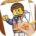 Cover Image of Unduh Learn to Draw Lego Movie 1.02 APK