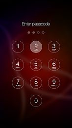 Retina Keypad Lockscreen poster 8