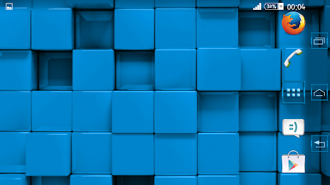 Tiles Blue Xperien Theme poster 11