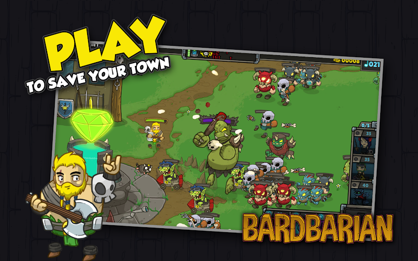 Bardbarian: Golden Axe Edition Screen 1