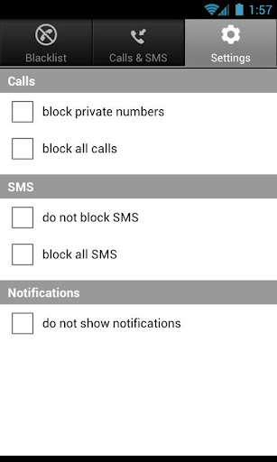 Calls Blacklist apk android