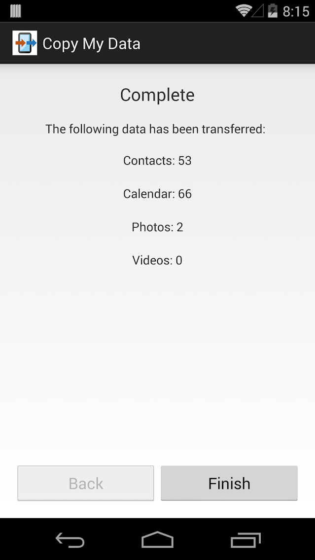 copy my data пошаговая инструкция