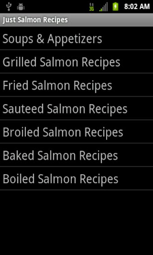 Just Salmon Recipes