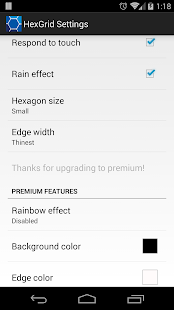 Free HexGrid Live Wallpaper APK