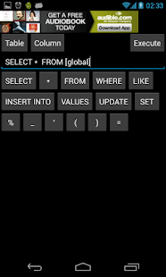 sqlite Database Editor - screenshot thumbnail