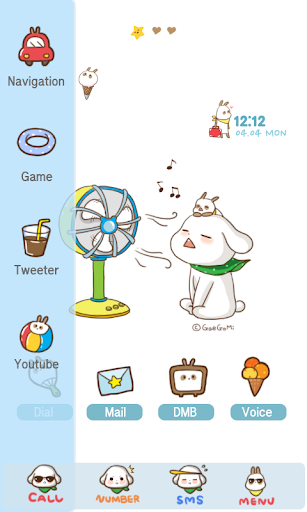 【免費娛樂App】CUKI Theme Summer Gaegom-APP點子