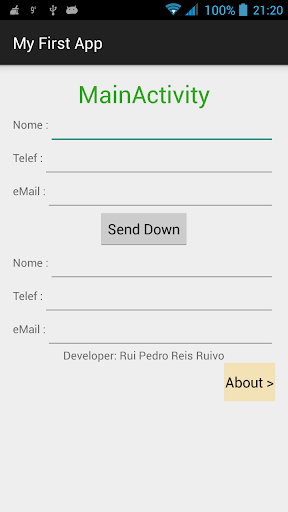 My Android App - Hello World