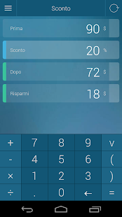 Calcolo Percentuale Screen 3