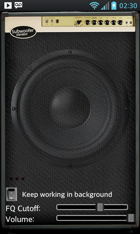 Subwoofer Bass Vibrator Screen 3