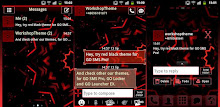 Cervena Cerna GO SMS Theme APK