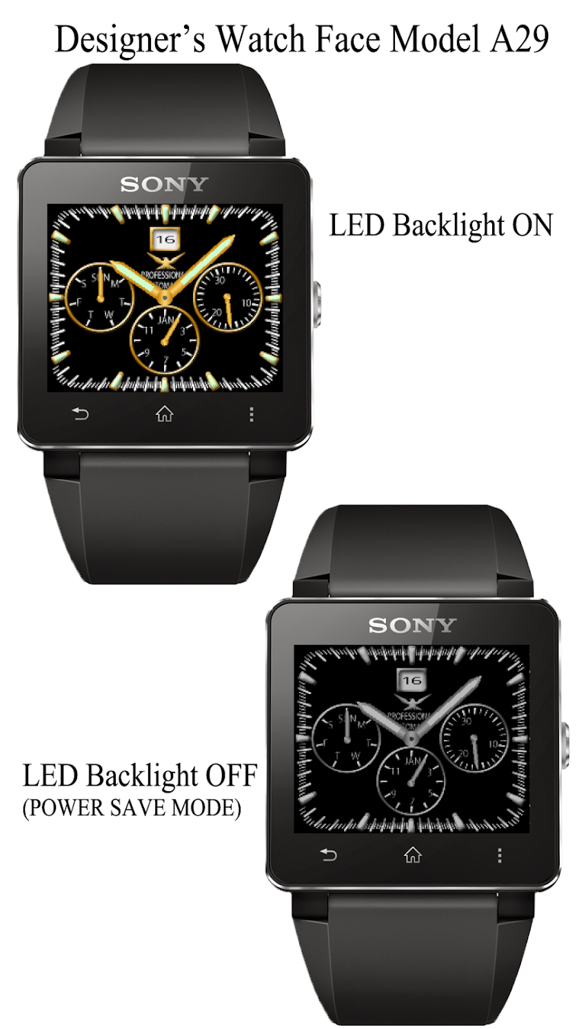 A29 WatchFace for SmartWatch2 Screen 1