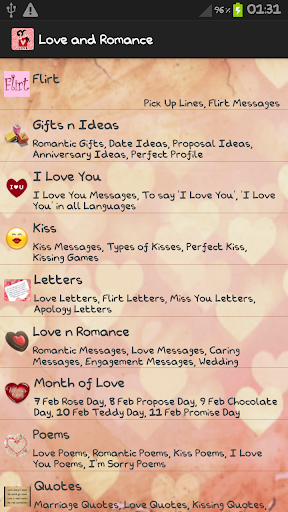Love Letters Romantic Quotes