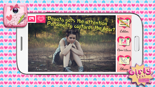 Girly Text on Pictures Deluxe