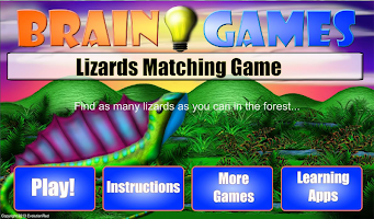 Lizards Matching Game APK صورة لقطة الشاشة #1