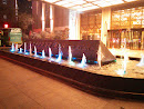 The Fountain in front of Wanda Hilton Hotel