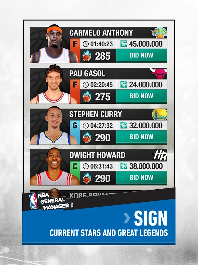 NBA General Manager 2015 - screenshot