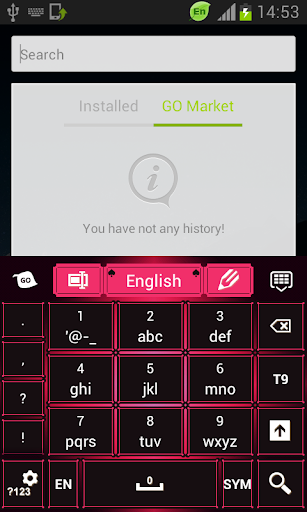 免費下載個人化APP|Pink Black Keyboard Theme app開箱文|APP開箱王