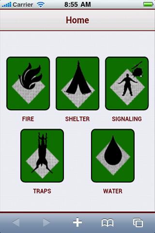 Wilderness Survival Pro Screen 3