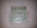 Anthem Community Park Sidewalk Marker