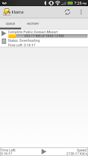 SABNZBDroid Screenshots 1
