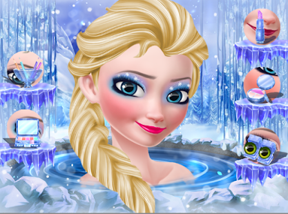 Icy Queen Spa Makeup Party Screenshots 5