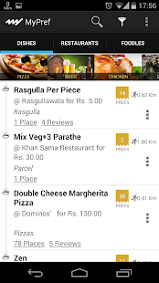 MyPref : Find Your Food! Screenshots 2