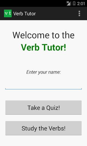 Verb Tutor