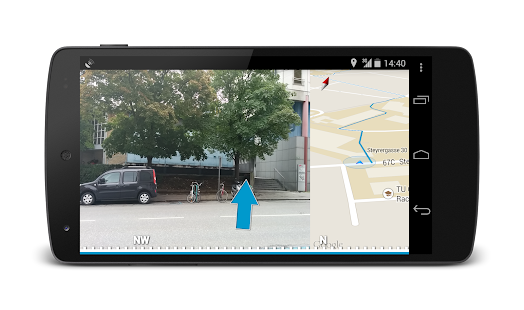 Augmented Reality Navigation Screenshots 1