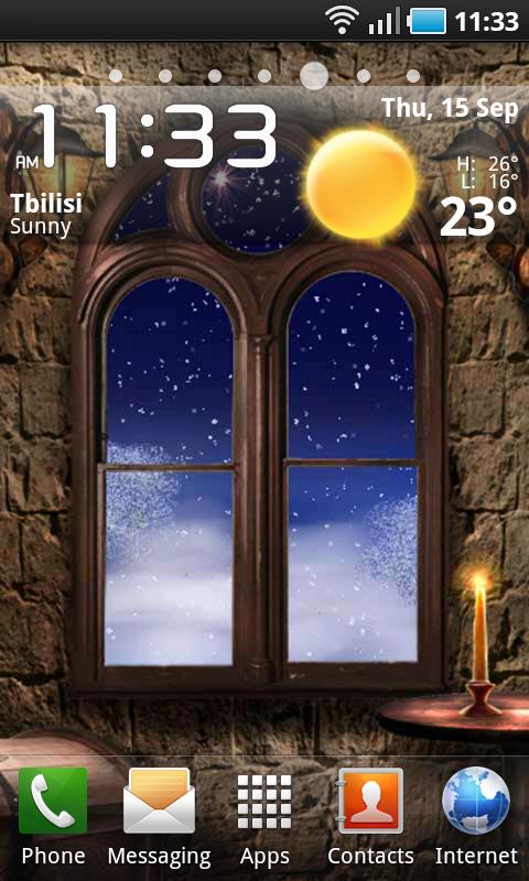 Android application Magic Castle LWP screenshort