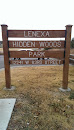 Hidden Woods Park Sign