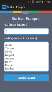 Free Download Sortear - Equipos y Premios APK