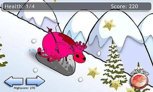 The Crazy Skiing Cow - náhled