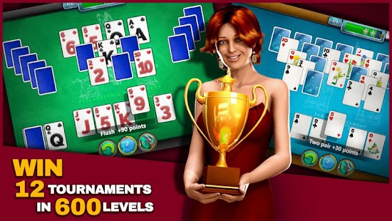  Royal Flush Solitaire – Vignette de la capture d'écran  