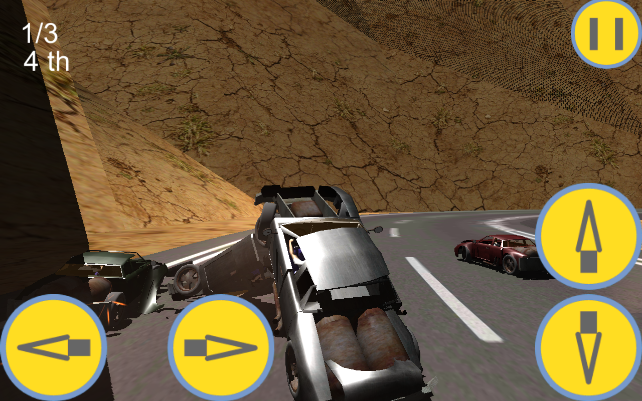 Android application Crazy Race 3D screenshort