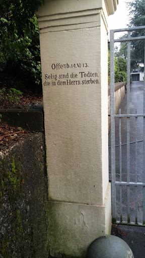 Eingang Friedhof Ronsdorf
