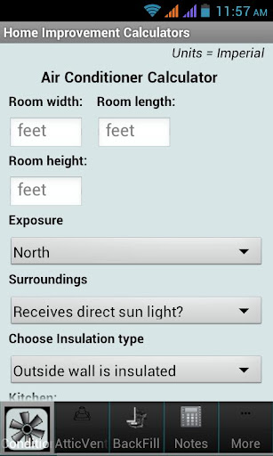 Home Improvement Calculators