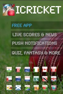 iCricket Cricket Scores Info