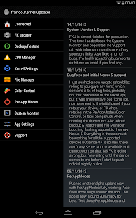 franco.Kernel updater - screenshot thumbnail