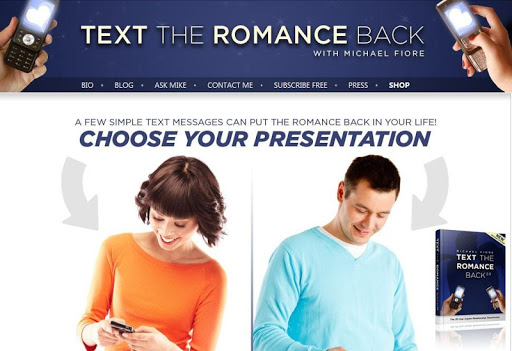 Text The Romance Back